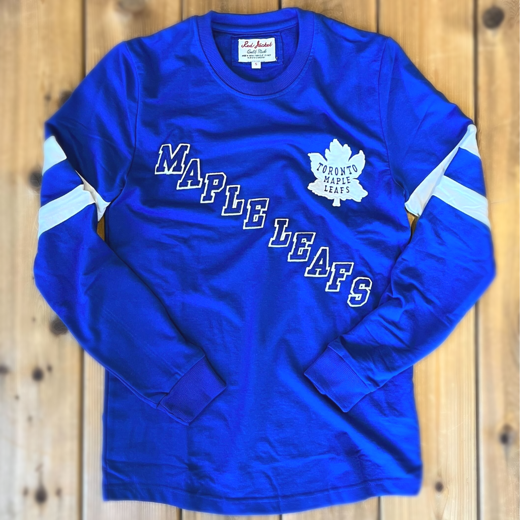 Toronto Maple Leafs Starter NHL Heritage Defence Crew Neck Sweater – The  Sport Gallery