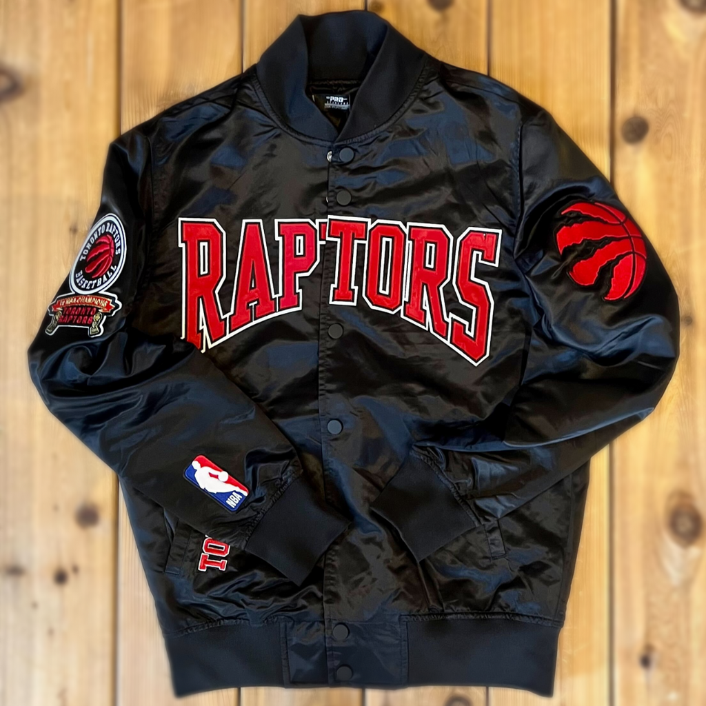 Maker of Jacket Sports Leagues Jackets NBA Teams Toronto Raptors Vince Carter Satin