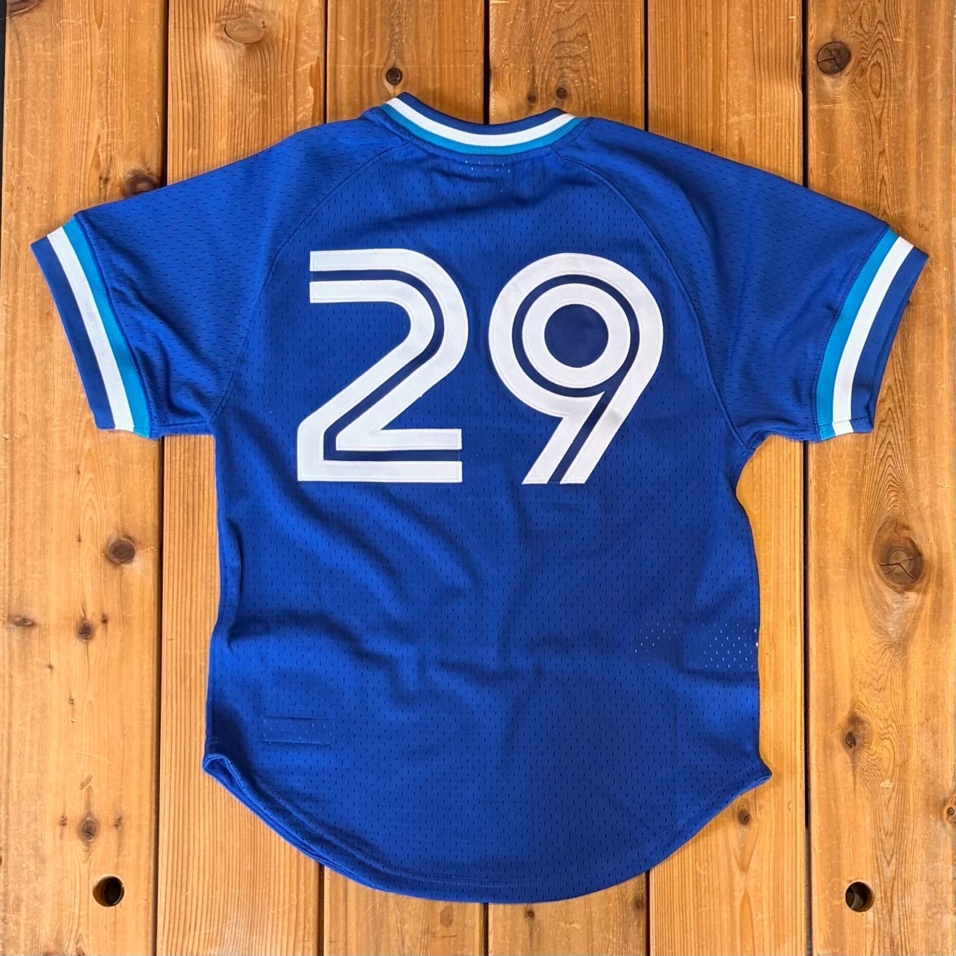 Toronto Blue Jays 1993 Joe Carter Mesh BP Authentic Replica Jersey