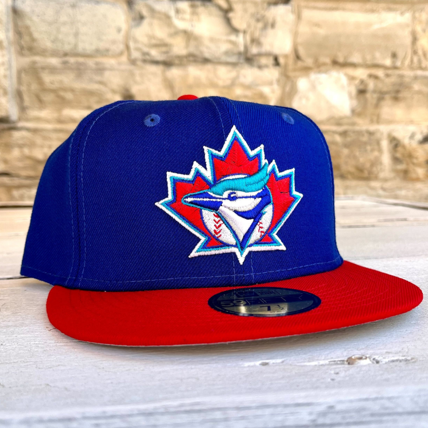 Toronto Blue Jays MLB 1997 New Era 59Fifty Two-Tone Fitted Hat