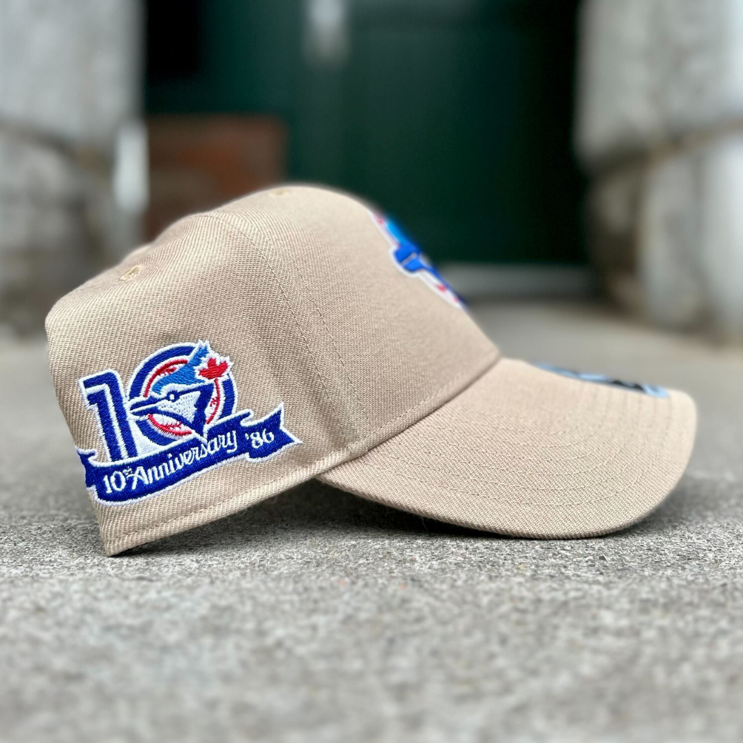 Vintage 90s Toronto Blue Jays Snapback Hat LOGO 7 MLB