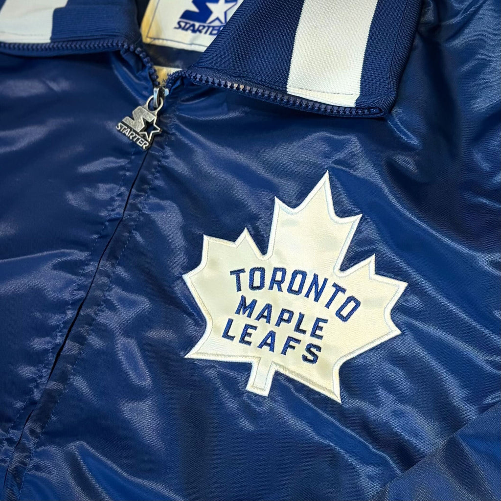 Toronto Maple Leafs NHL 1967 Captain Starter Satin Jacket – The