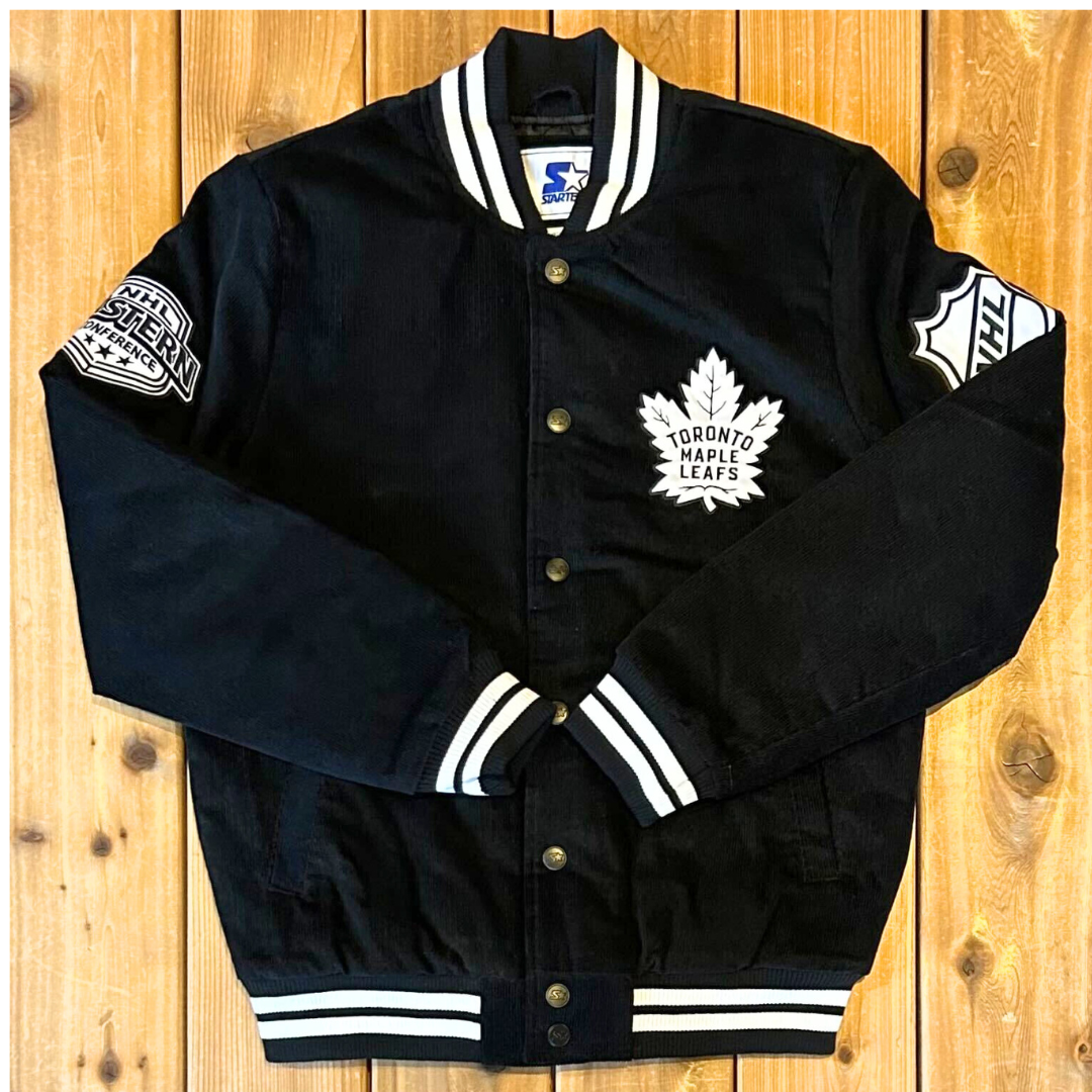 Toronto Maple Leafs NHL Blackout Starter Jacket – The Sport Gallery
