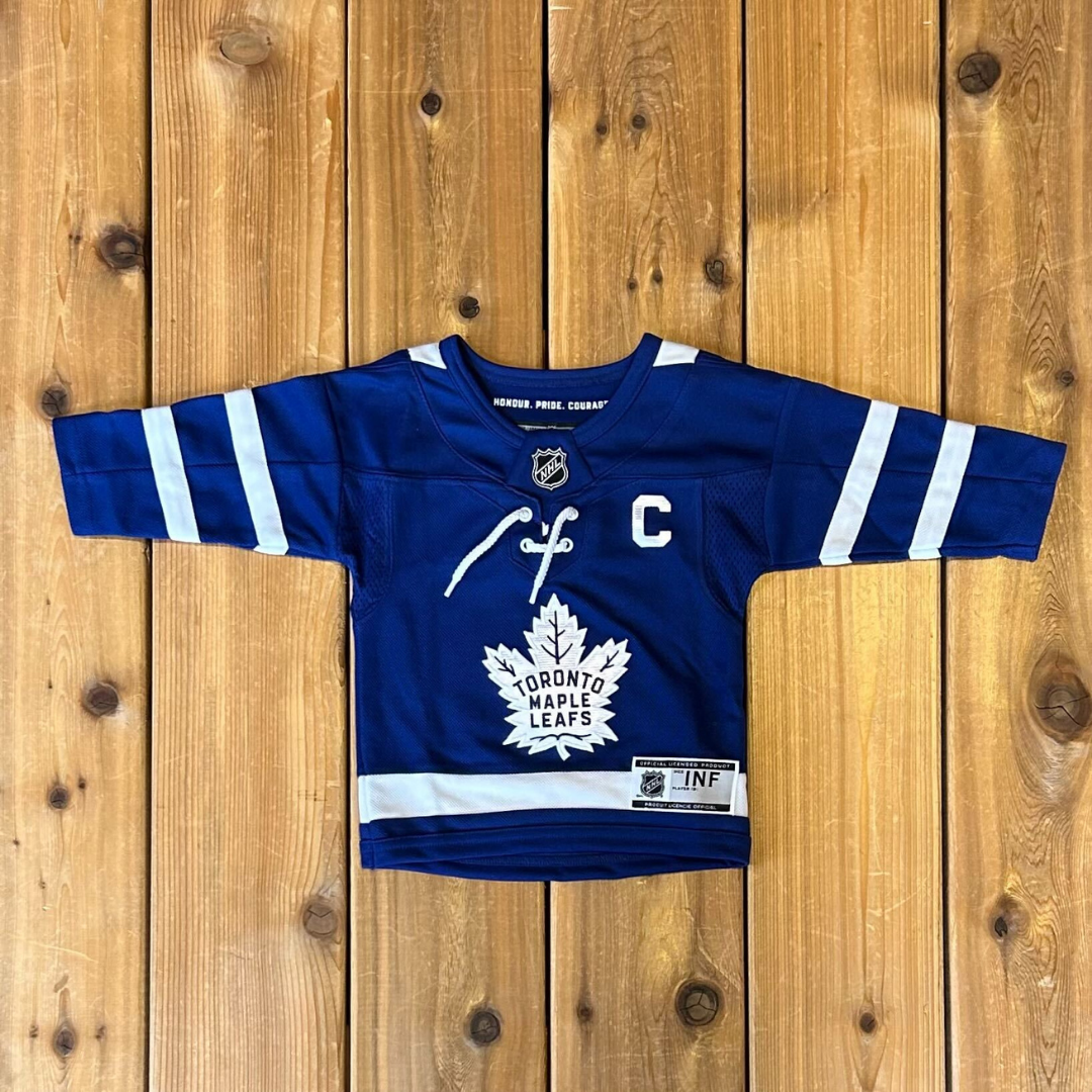 Kids maple leaf jersey clearance