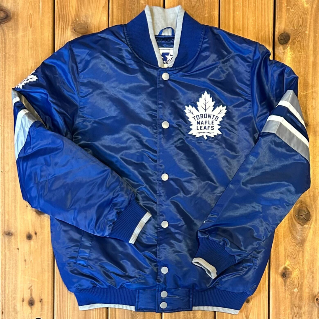 Toronto Maple Leafs NHL Satin Starter Jacket – The Sport Gallery