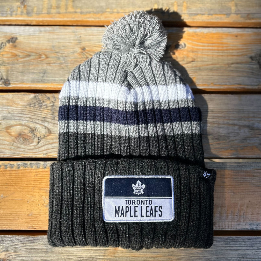 Toronto Maple Leafs Stack Pom Toque – The Sport Gallery