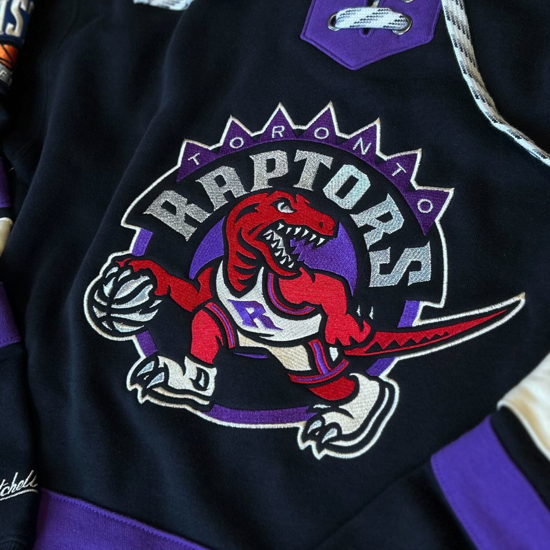 Toronto raptors retro jacket on sale