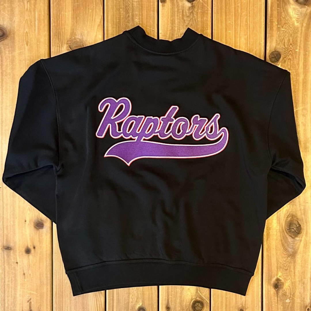 Toronto Raptors NBA Oversweep Oversized Crew Sweater – The Sport