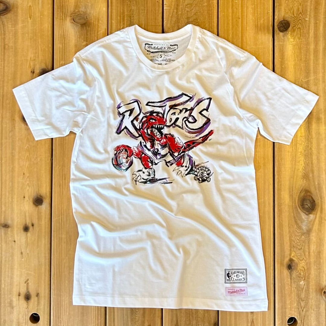 Toronto Raptors NBA Scribbles Tee