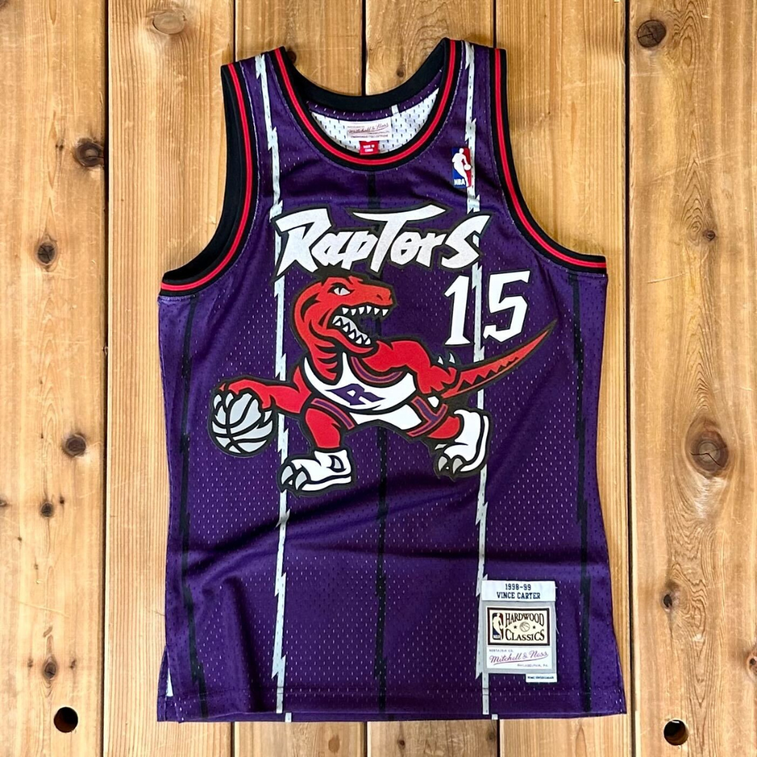 Toronto Raptors Vince Carter 1998 99 Swingman Jersey Purple The Sport Gallery