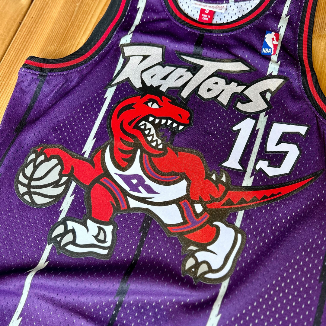 Purple Carter Basketball Jersey Toronto Raptors Hyper Hoops