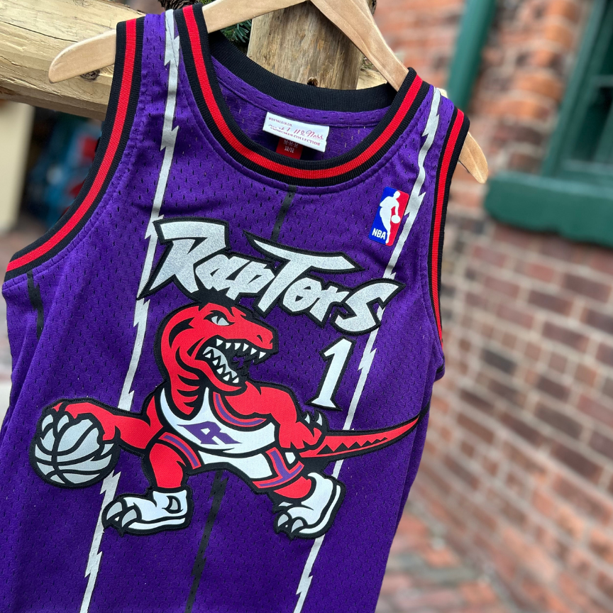Tracy McGrady Toronto Raptors 1998 Kids/Youth Jersey – The Sport Gallery