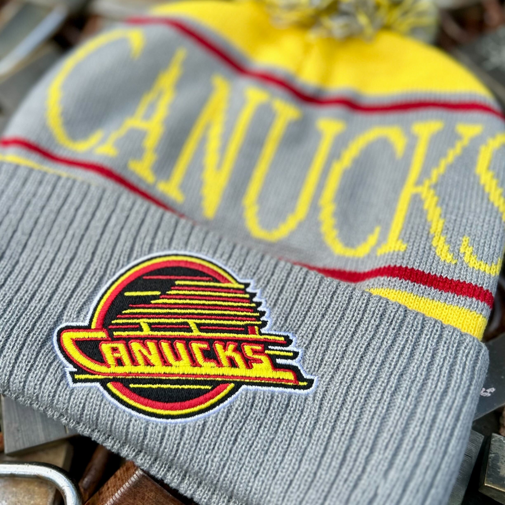 Vancouver Canucks NHL Classic Pom Knit Toque – The Sport Gallery