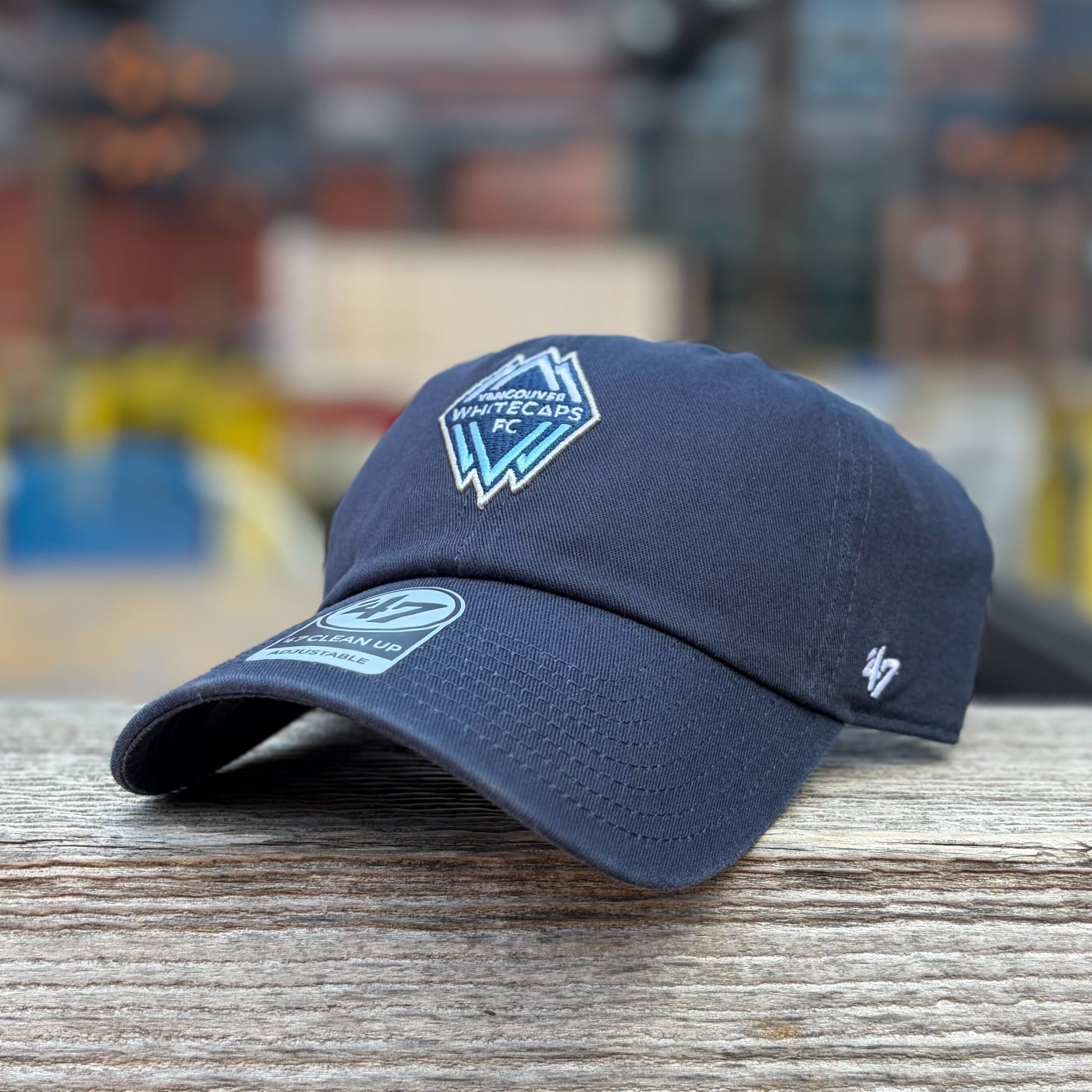 Vancouver Whitecaps FC MLS Navy Clean Up Cap – The Sport Gallery
