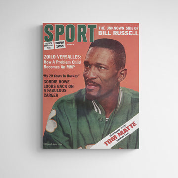 March 1966 SPORT Cover (Bill Russell, Boston Celtics) – The Sport Gallery
