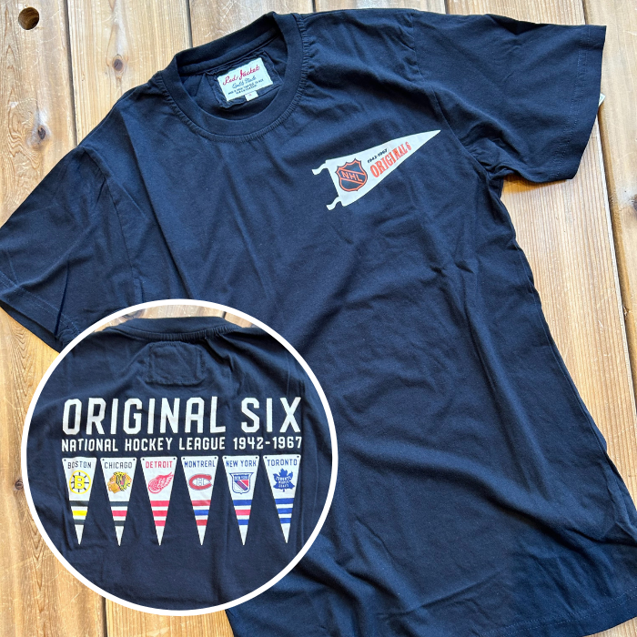 Original Six NHL 47 Brand Men's Black Scrum T-Shirt — Maison Sport Canadien  /