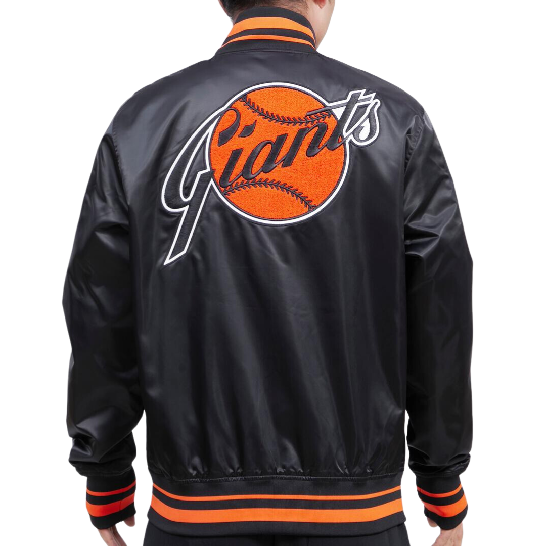 San Francisco Giants Retro Classic Satin Varsity Jacket – The