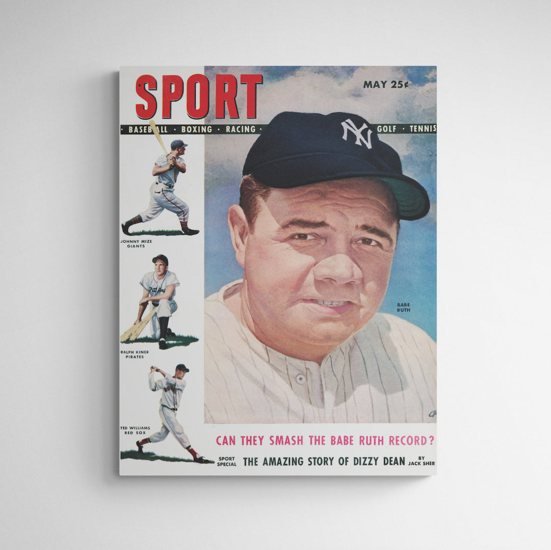 May 1948 SPORT Cover (Babe Ruth, New York Yankees) – The Sport Gallery