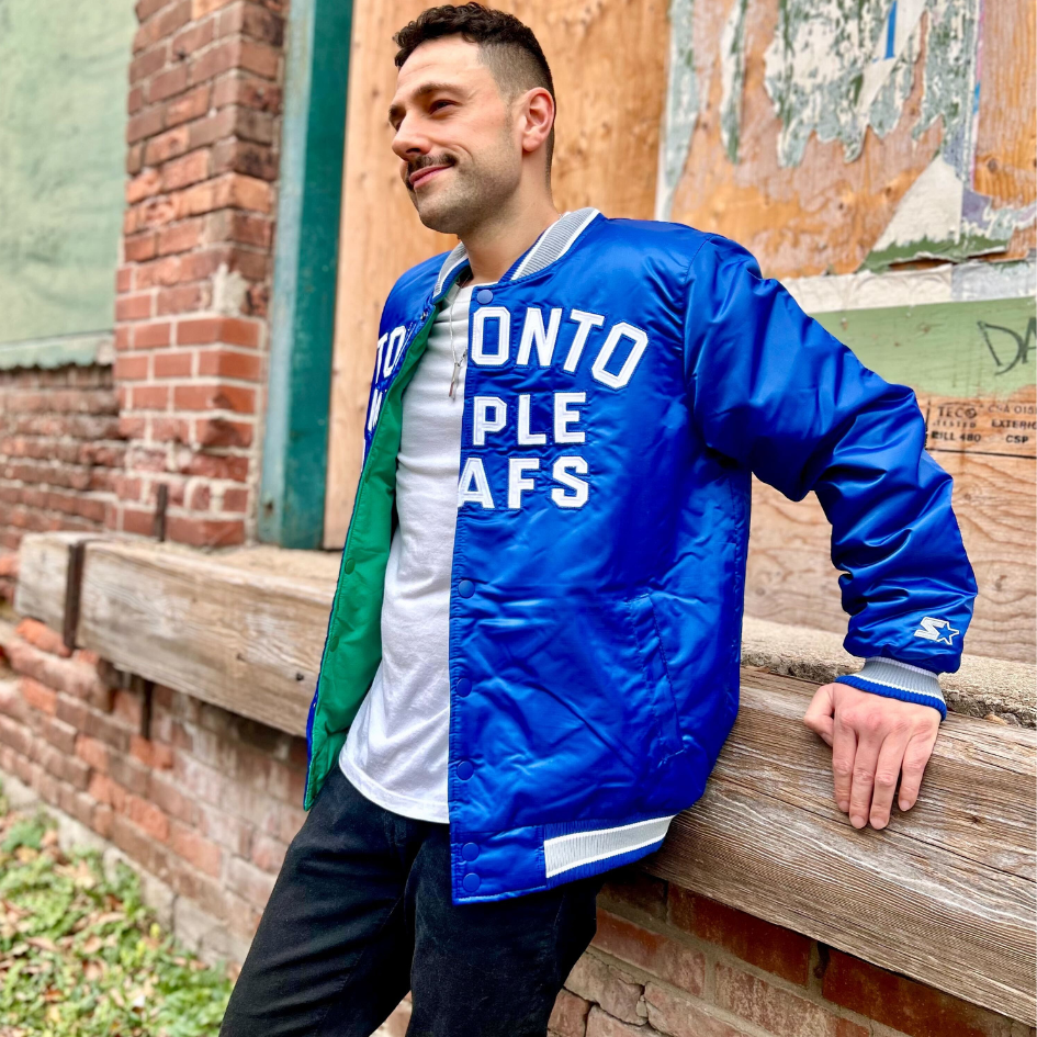 Toronto Maple Leafs/St. Pats NHL Reversible Satin Starter Jacket