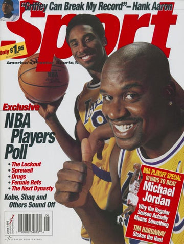 June 1998 Sport Cover (Kobe Bryant and Shaquille O'Neal, Los Angeles L ...
