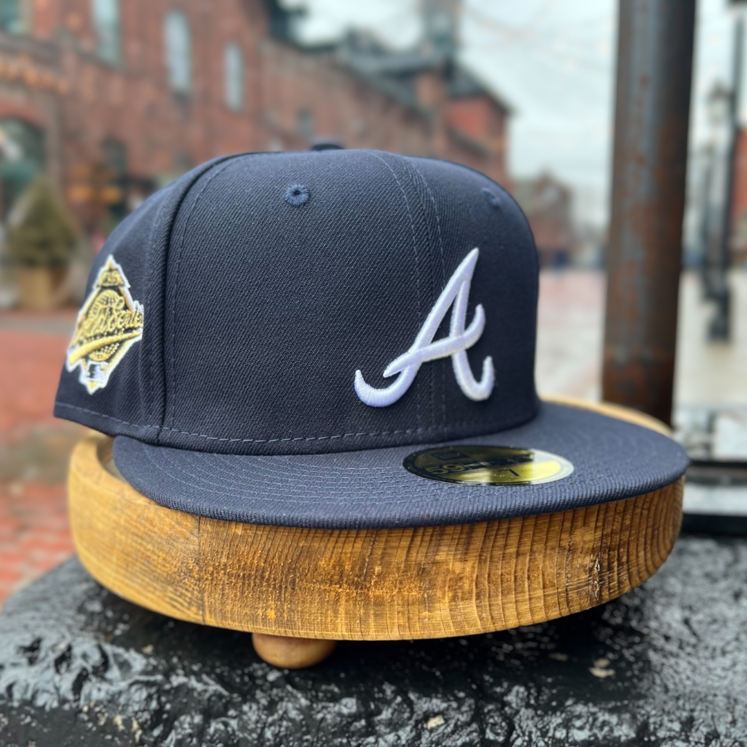 Atlanta Braves MLB 1995 World Series Patch 59Fifty Fitted Hat