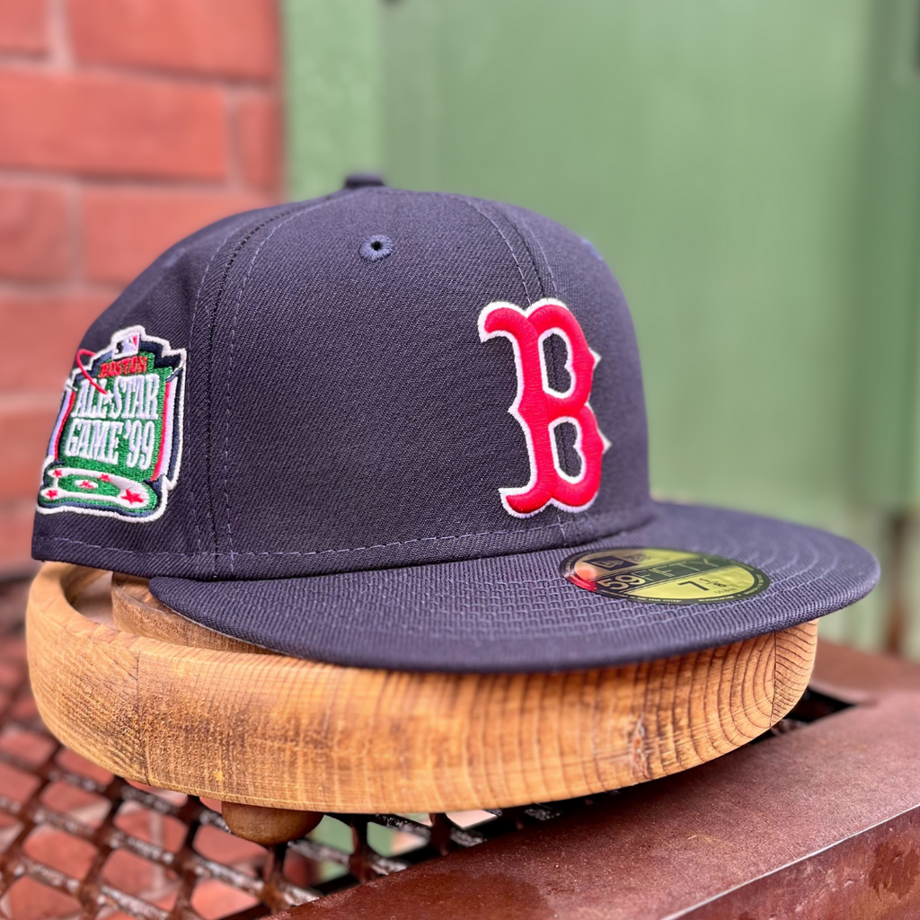 Vintage 1999 MLB All Star Game '99 Snapback Hat Boston Red 