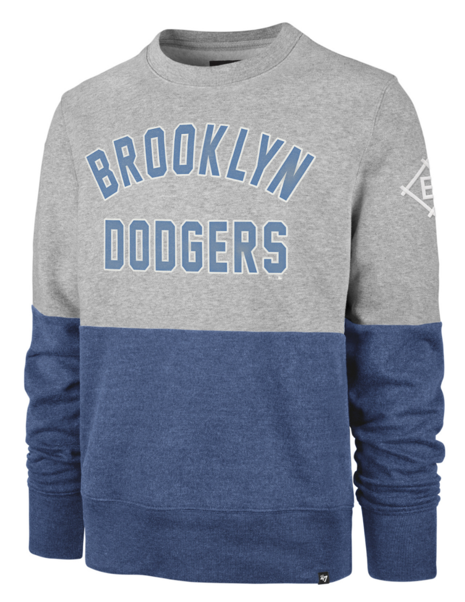 New Era Dodgers Satin V-Neck Sweatshirt