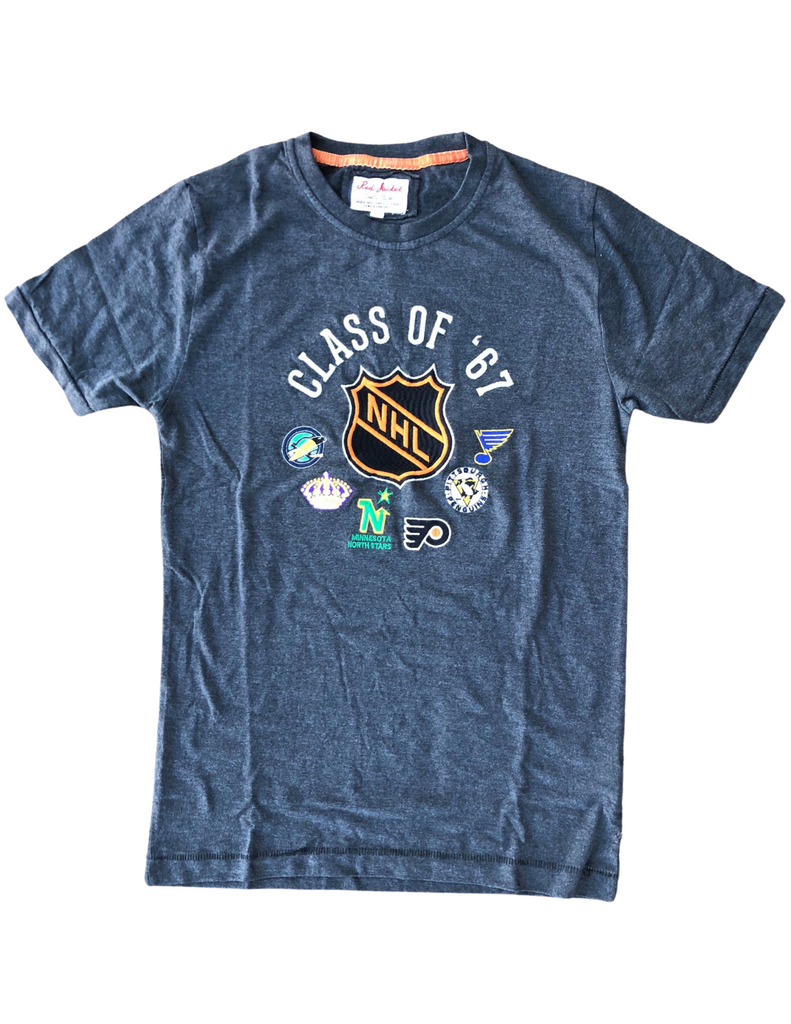 California Golden Seals Vintage NHL `47 Bi-Blend Logo T-Shirt - '47