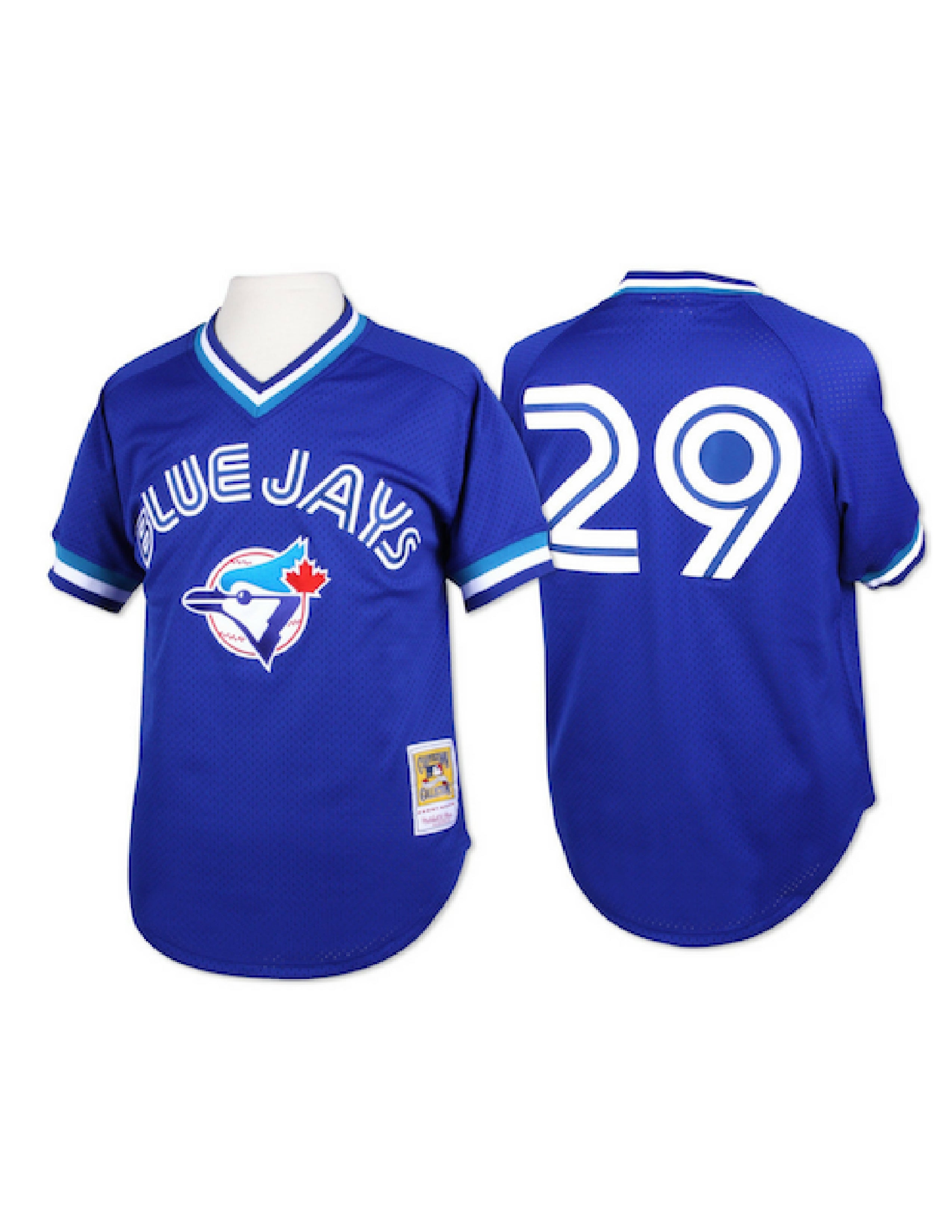 Toronto Blue Jays 1993 Joe Carter Mesh BP Authentic Replica Jersey – The  Sport Gallery