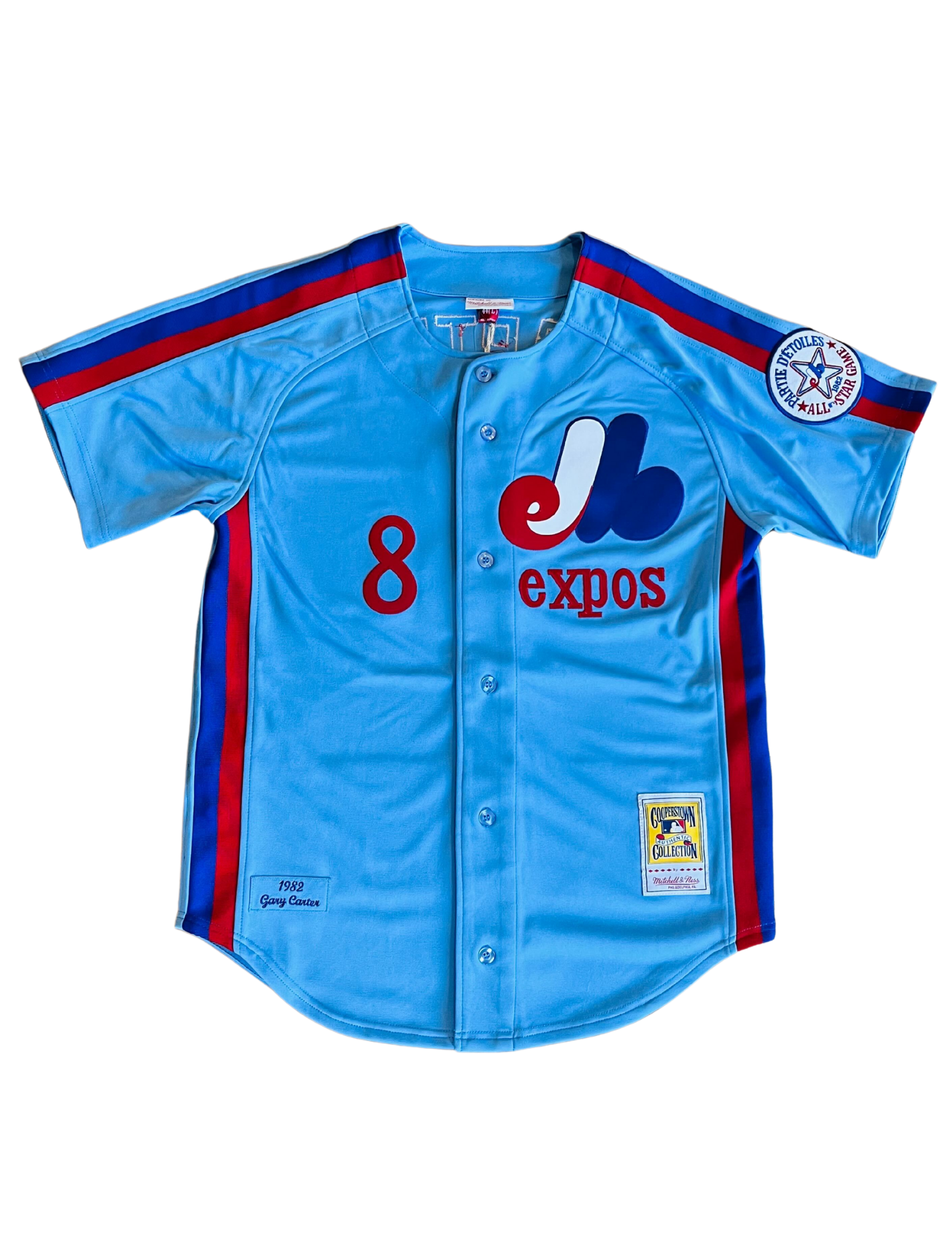 Montreal Expos Gary Carter 1982 Authentic Replica Jersey – The