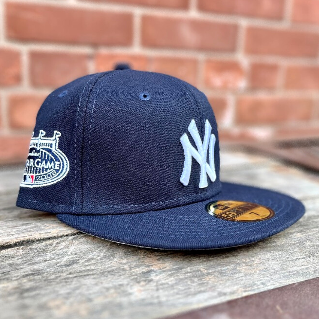 New york yankees top fitted baseball cap