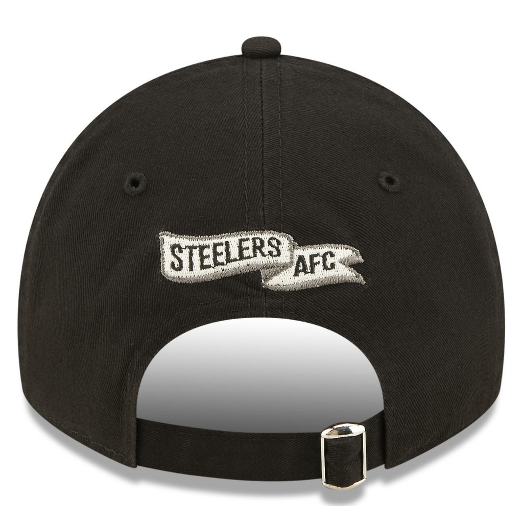 Pittsburgh Steelers Snapback New Era 9Fifty Script Black Hat Cap Grey – THE  4TH QUARTER