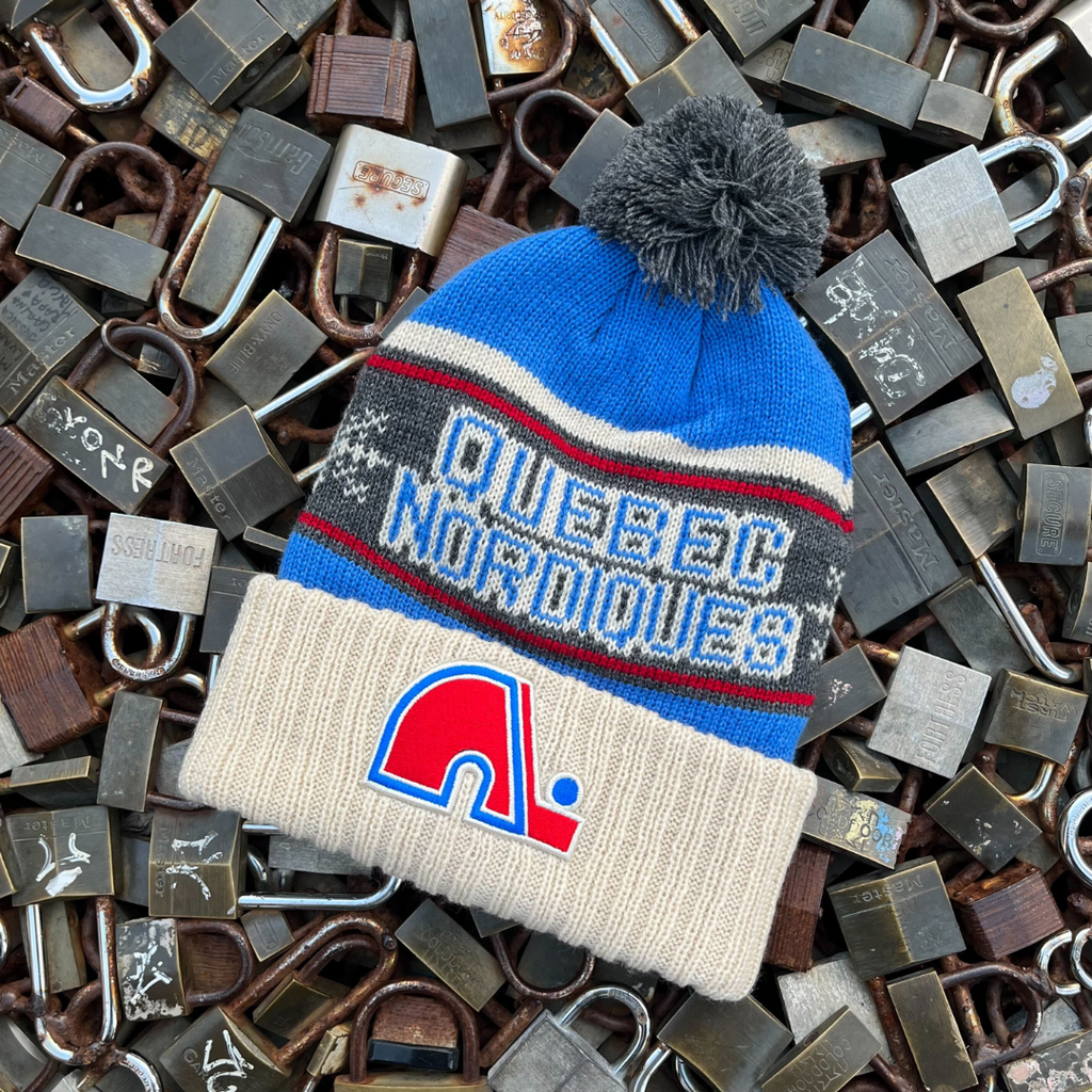 Quebec Nordiques NHL 47 Brand Men's Navy Clean Up Adjustable Hat —
