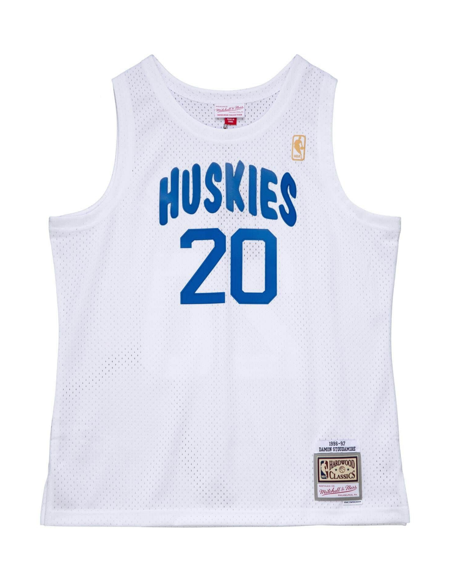 Toronto Huskies Damon Stoudamire 1996 97 Swingman Jersey White