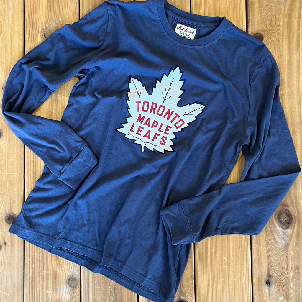 NHL Toronto Maple Leafs Men's Long Sleeve Fans Deluxe Jersey