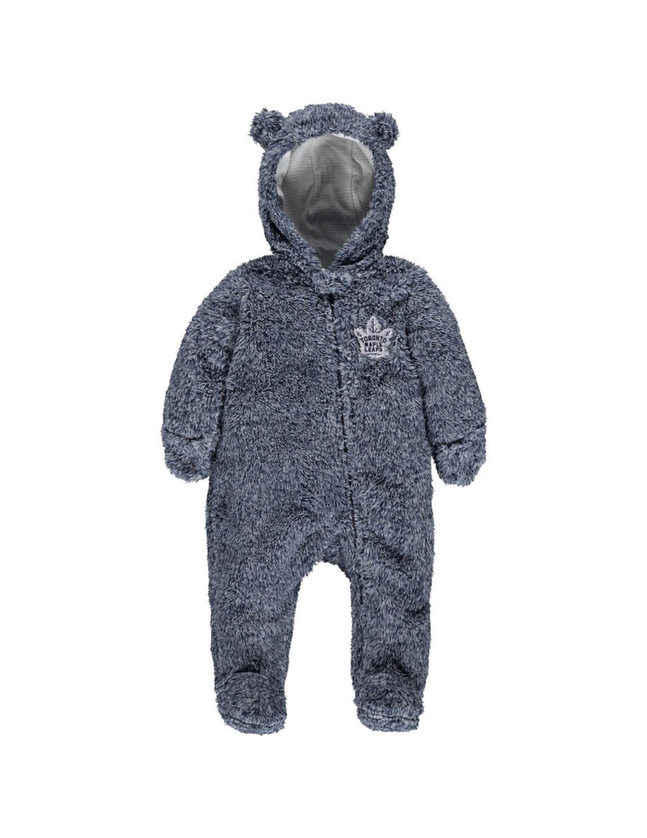 Toronto Maple Leafs Infant Game Time Teddy Fleece Bunting Onesie – The ...