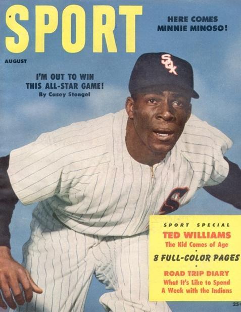 August 1954 Sport Cover (Minnie Minoso, Chicago White Sox) – The Sport ...