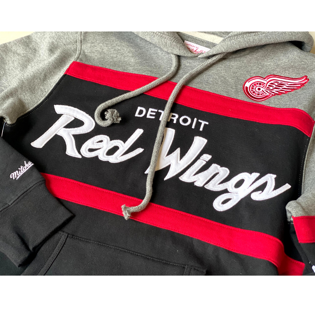 Mitchell & Ness Head Coach Hoodie Detroit Red Wings