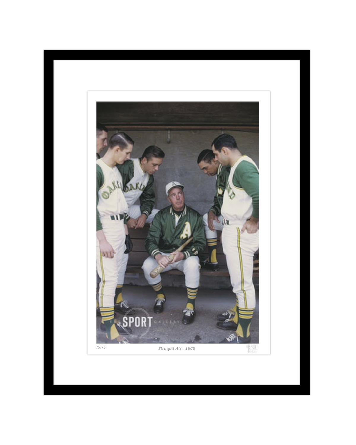 1968 OAKLAND A's / OAKLAND ATHLETICS Print Vintage 