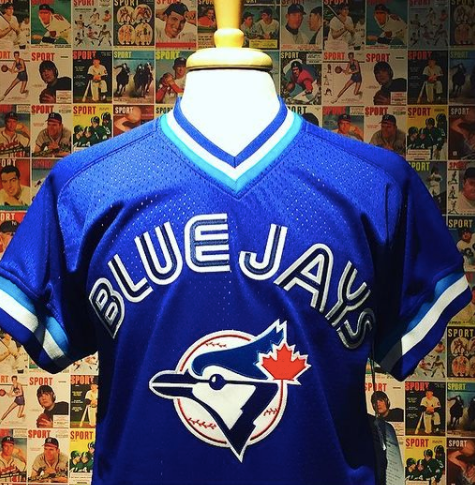 1993 Toronto Blue Jays Roberto Alomar Mitchell & Ness Blue Baseball Jersey Blue / Medium