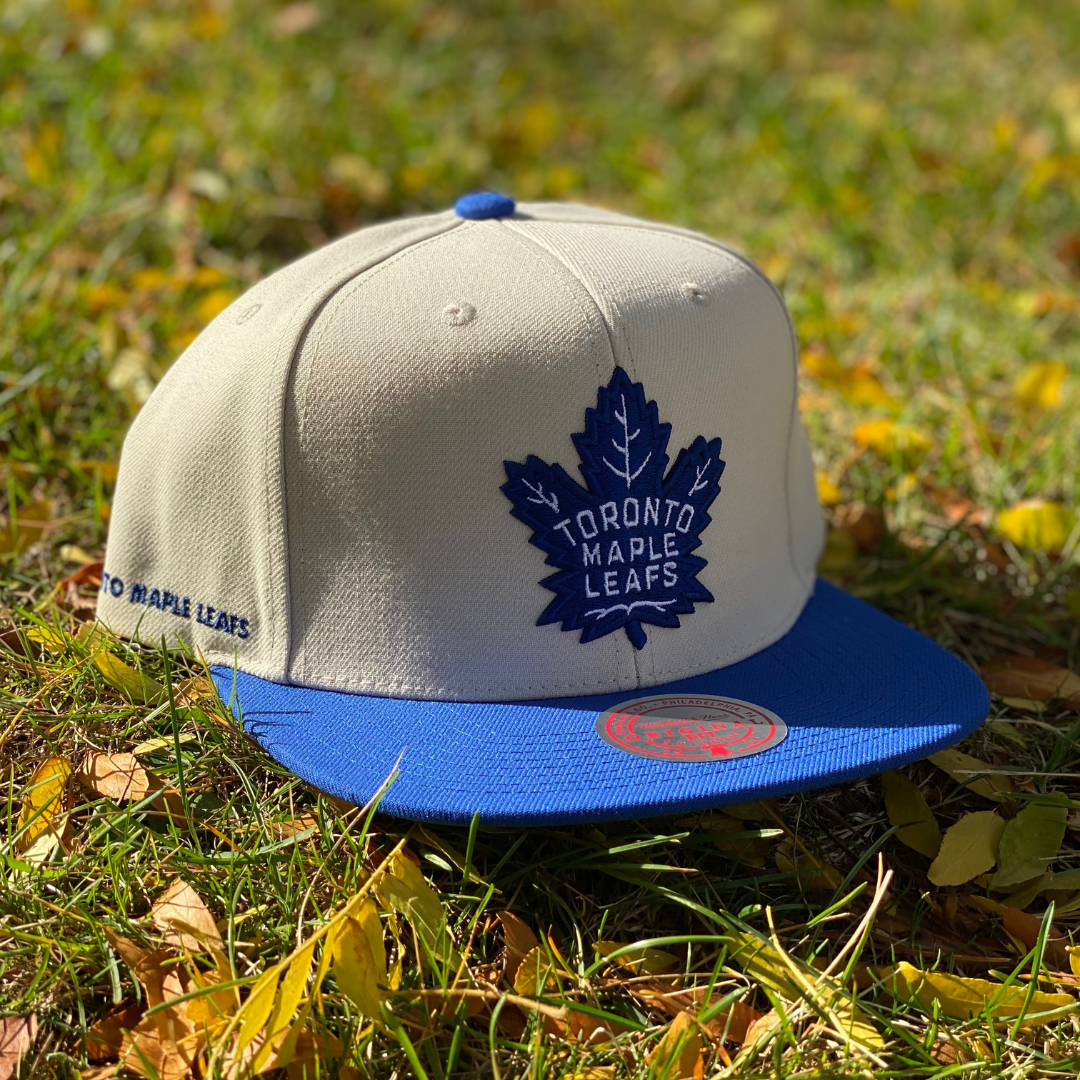 Maple leafs top fitted hat